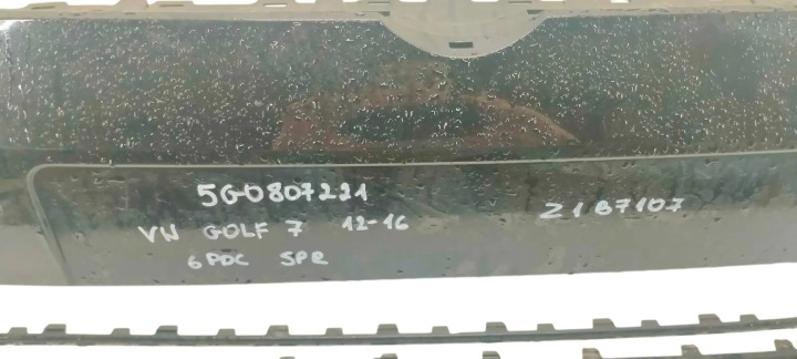 фото №9, Vw golf vii 7 12-16 бампер передній перед 5g0807221 6xpdc