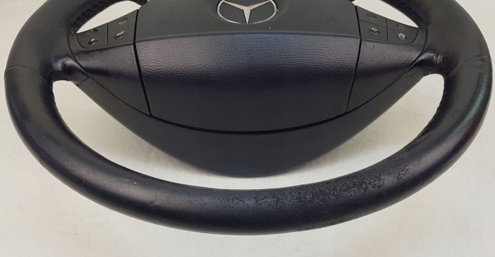 фото №9, Mercedes r w251 шкіряний кермо подушка оригінал