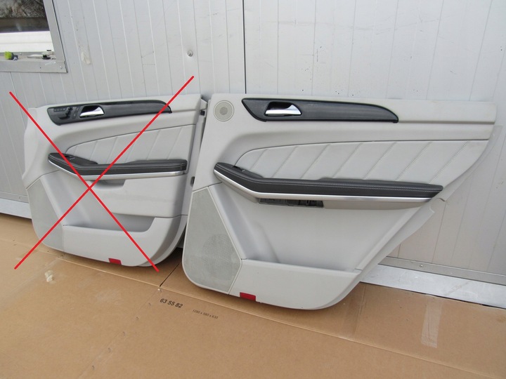 фото №2, Mercedes gl w166 оббивка двері боковина праві зад