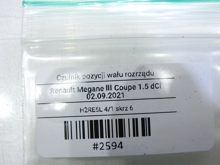 фото №10, Датчик положение вал renault megane iii 1.5 dci