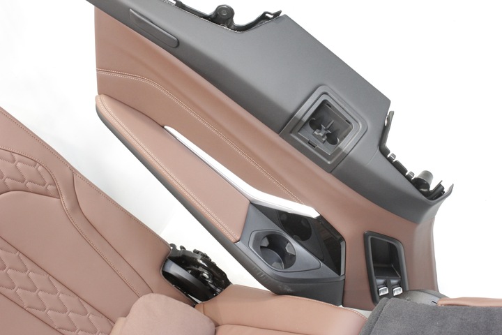 фото №6, Сиденья комфорт диван обшивки полный 7os 3rzędy bmw g07 x7 merino coffee массаж