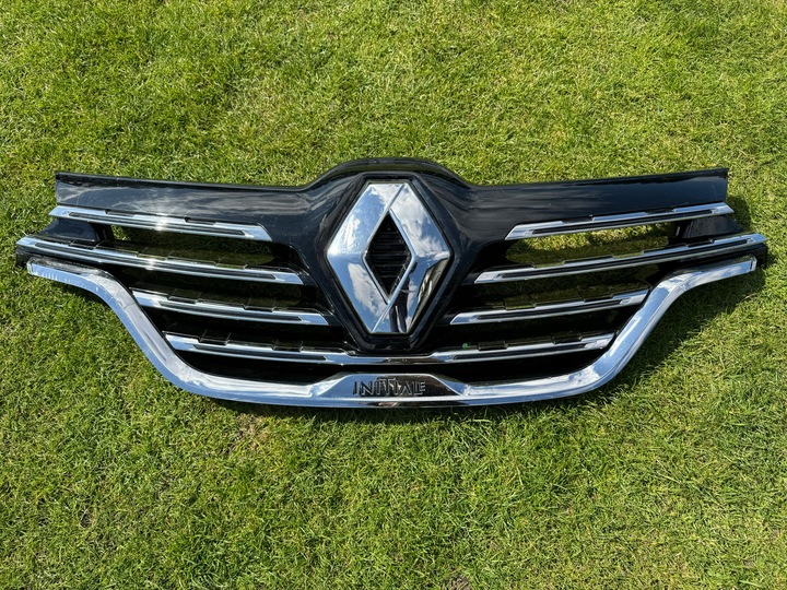 фото №13, Renault koleos initiale 2 ii 17- решётка радиатора хром решётка бампера передняя перед