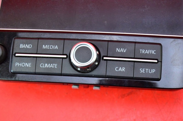 фото №9, Дисплей навігації радіо 7p6919603c qfvw214a vw touareg 2 ii 10-14