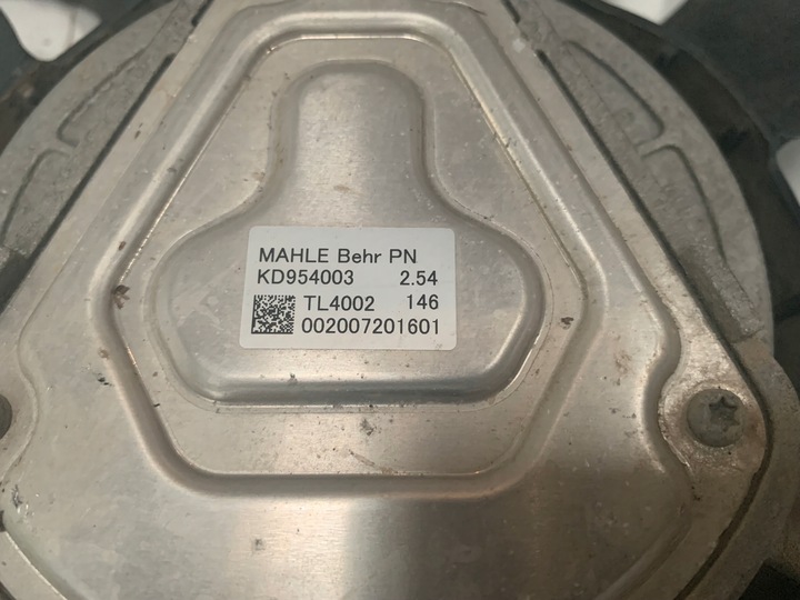 фото №5, Tesla модель 3 2021 рестайлинг вентилятор радиатор kd954003 оригинальный behr хороший