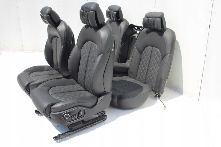фото №5, Audi a8 сиденья комплект сидений сидений сиденье обивка 4h d4 4h0 2010-20