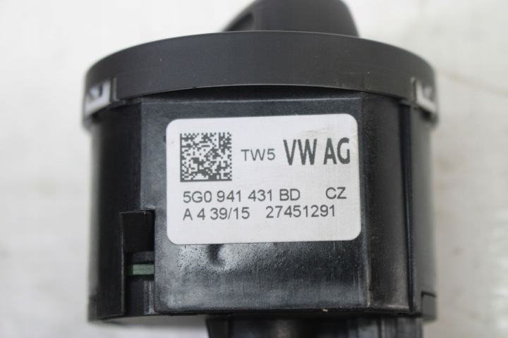 фото №6, Vw golf vii 7 tiguan переключатель выключатель света 5g0941431bd 5g0 941 431 b