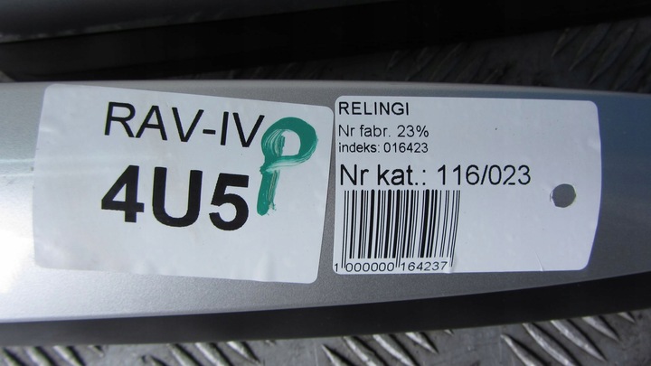 фото №8, Toyota rav-4 iv рейлинги крышные kpl 12-