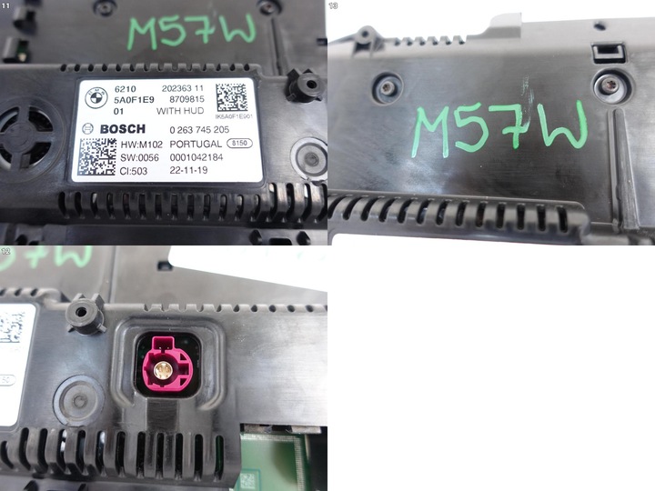 фото №12, Bmw m5 f90 g30 g20 x3 g01 x5 g05 g14 m8 g11 g32 live hud спідометр  прилади led