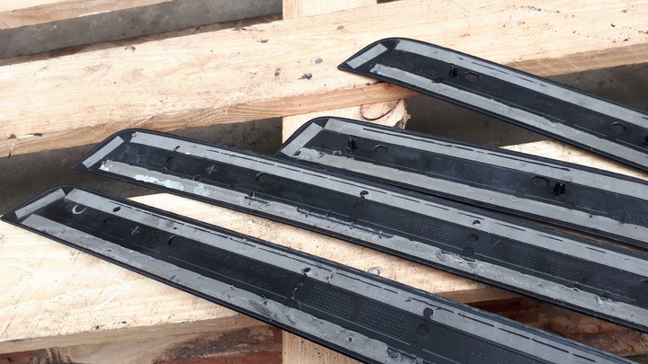 фото №10, S4 b8 a4 планка планки накладки порогові sline