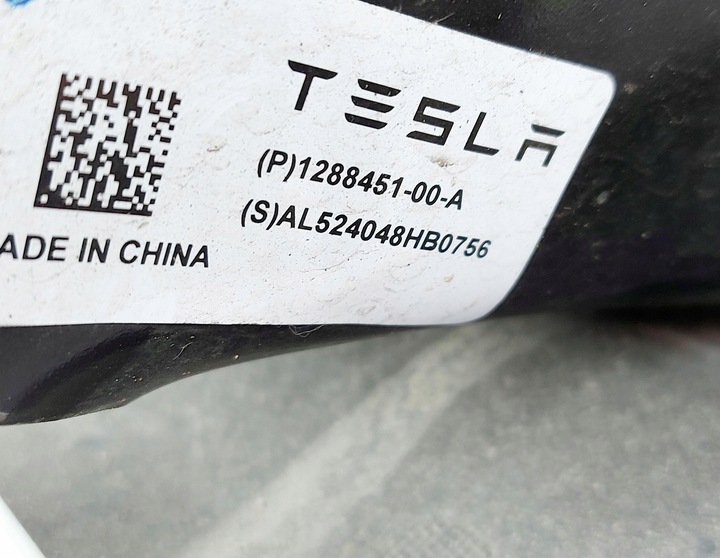 фото №8, Tesla y модель y 24r. поворотна опора амортизатор важелі лівий зад 1288411-00-a