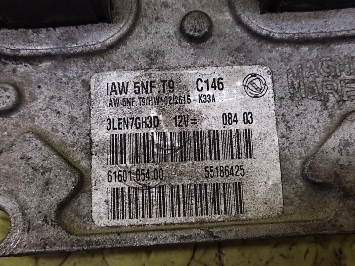 фото №5, Fiat stilo 1.6 блок керування двигуном (ecu) 55186425