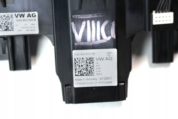 фото №6, Vw arteon passat b8 подрулевые рычаги рулевой/подрулевой 5q0953502b 5q0953502aj 5q0953521fe против