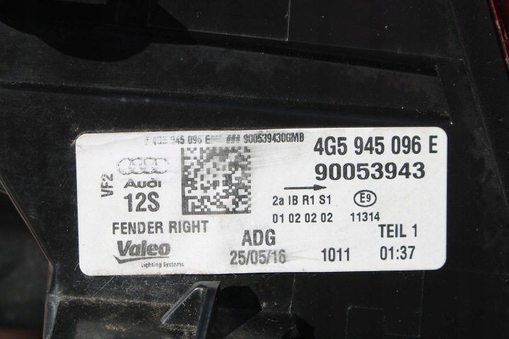 фото №11, Audi a6 sedan лампы led задние зад 4g5945096e 4g5945096e 4g5945094e 4g594509