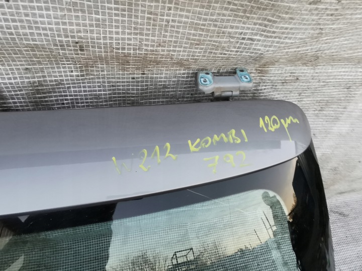 фото №7, Mercedes w212 09-12 e-klasa універсал кришка багажника задня зад w колір 792