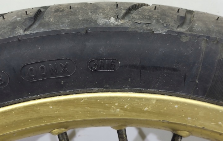 фото №13, Диск перед did 21 x 1.85 шина honda africa twin 750 rd04