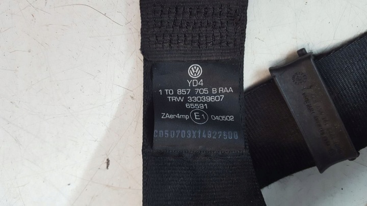 фото №9, Подушки air bag ремені датчик vw touran i