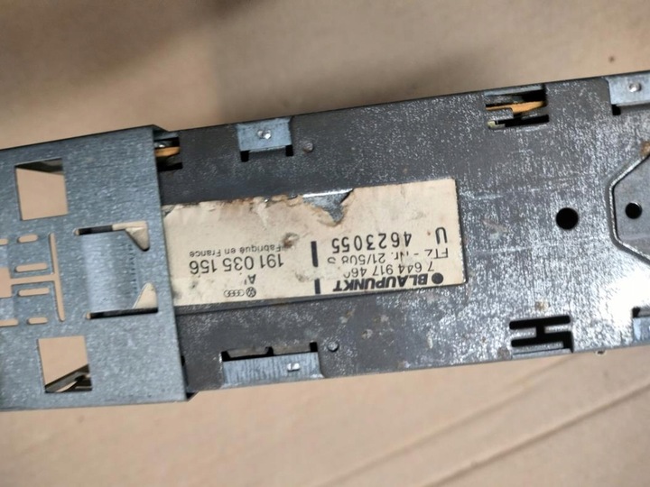 фото №5, Радио vw alpha golf i polo i jetta i оригинал