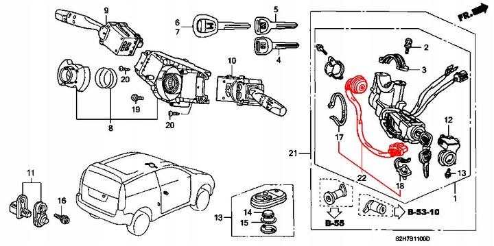 фото №5, Роз'єм замок запалювання 3818z-99 polcar