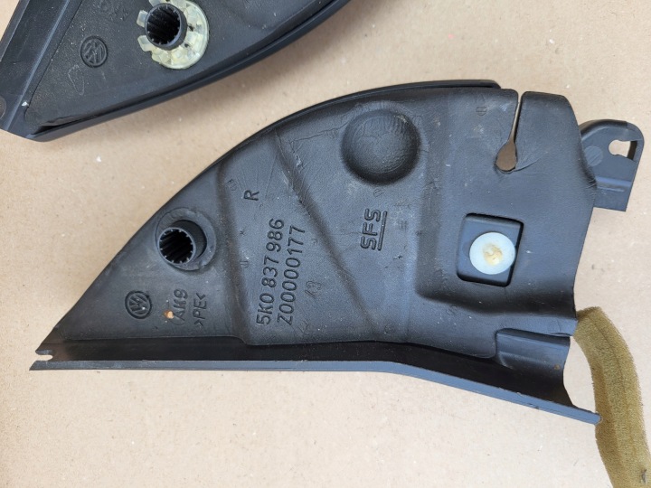 фото №8, Динамики левое i правое перед защита треугольник vw golf vi 6 5k oem номер eu