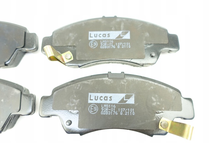 фото №9, Тормозные колодки тормозные перед honda civic 1991- 2001