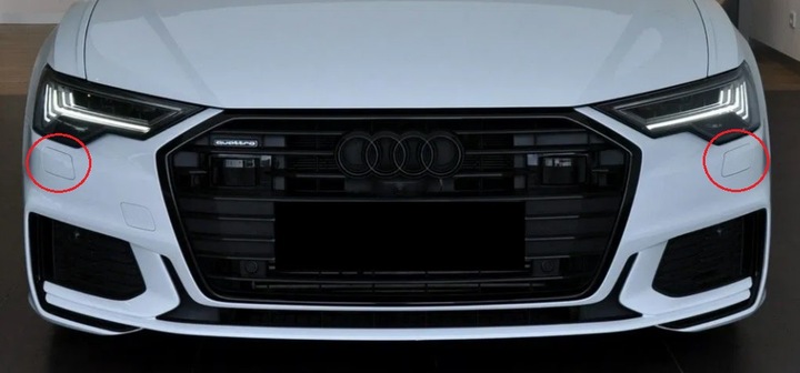 фото №16, Audi a6 c8 s-line 2018-2023 заглушки склоомивача ліва + права 4k0 оригінал