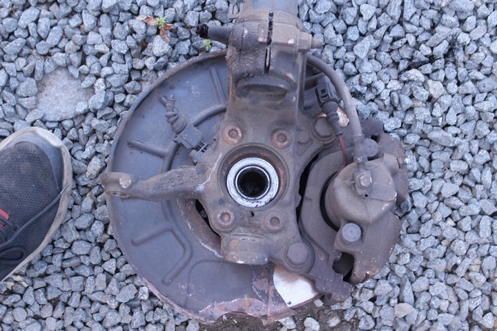 фото №7, Левый амортизатор поворотный кулак перед амортизатор mcpherson  touran ii 2.0 tdi 10-15r.