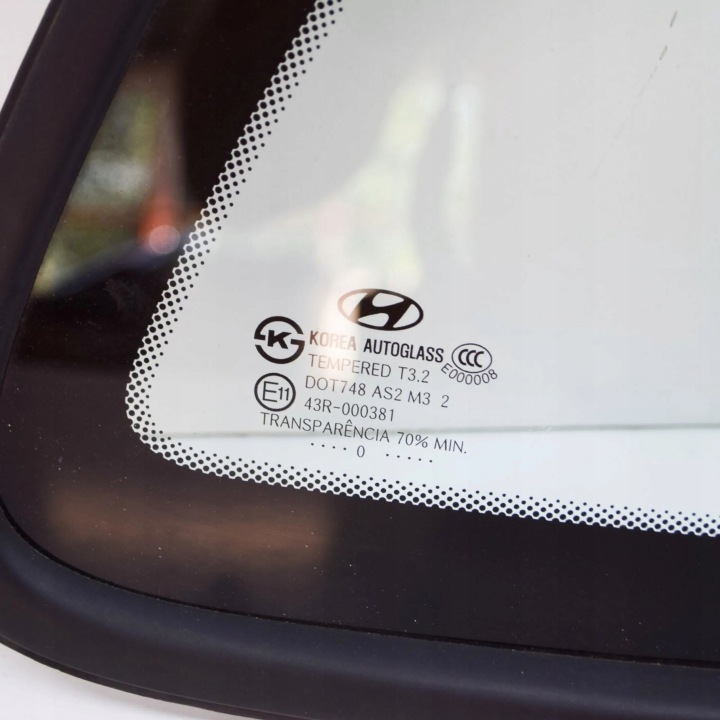 фото №6, Hyundai santa fe 2010 права сторона скло кузова двері задніх