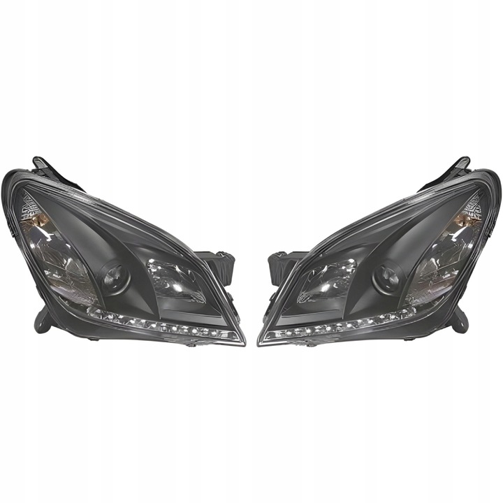 фото №1, Набір фара головного opel astra h 04-09