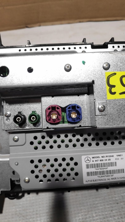 фото №9, Радіо екран дисплей навігація vito mercedes w447 a4479002405