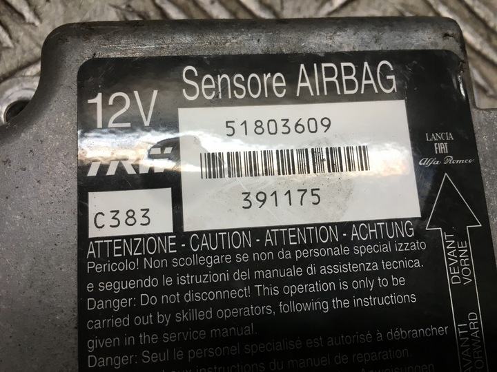 фото №3, Panda ii модуль датчик подушка безопасности 51803609