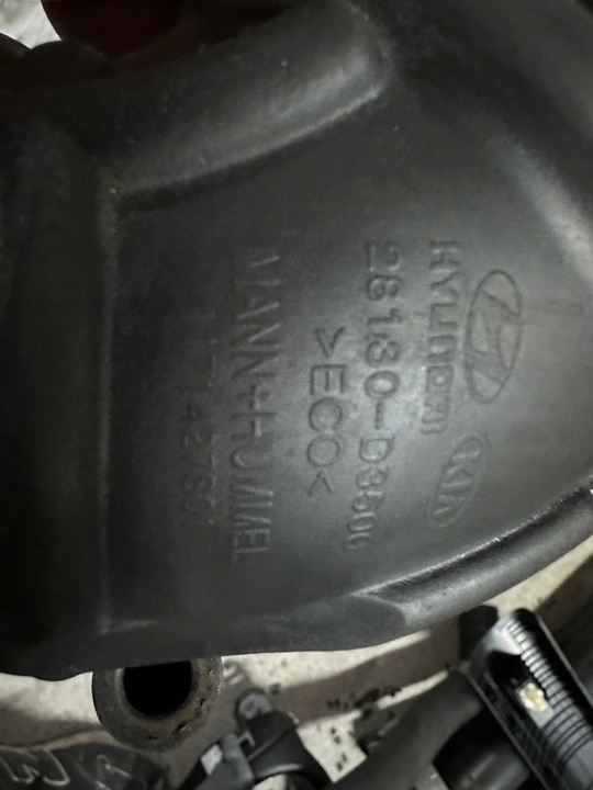 фото №6, Kia sportage iv 18- труба шланг шланг резонатор