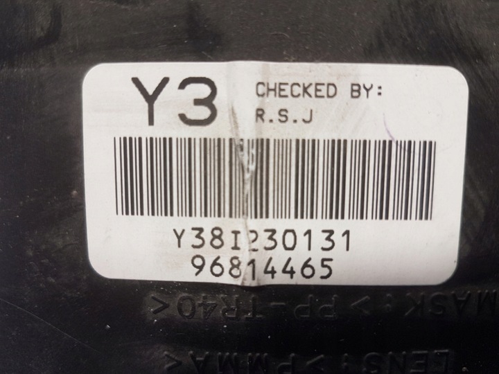 фото №7, Chevrolet aveo 1.2 спидометр 96814465