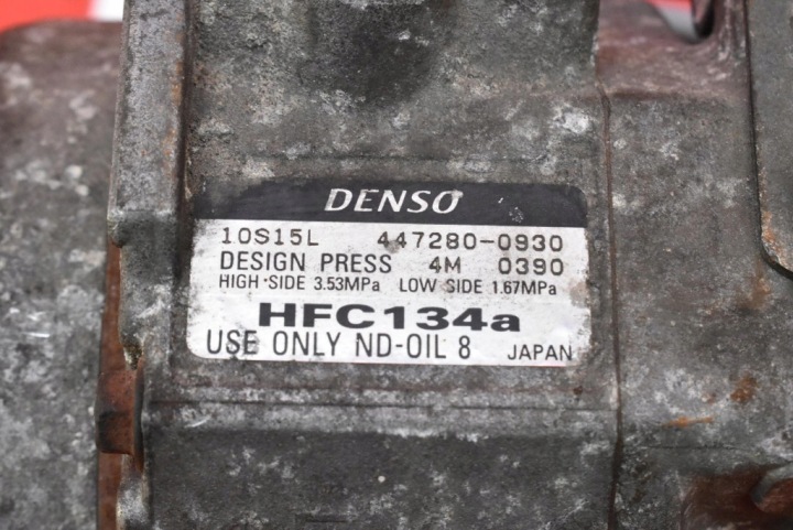 фото №6, Компресор насос кондиціонера 447280-0930 subaru outback 4 iv 2.0 d 150 km