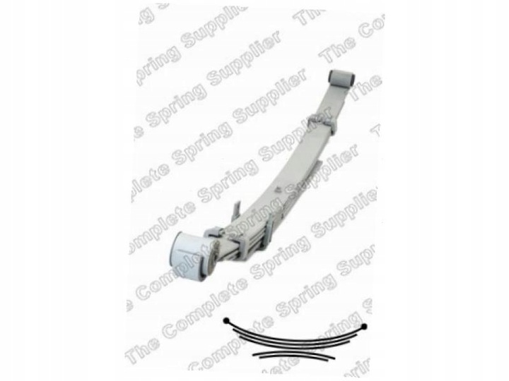 фото №2, Ресора зад toyota hilux vii 2.5 3.0