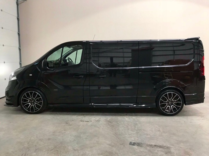 фото №13, Trafic 3, пороги, планки пороговые, тюнинг, пластик