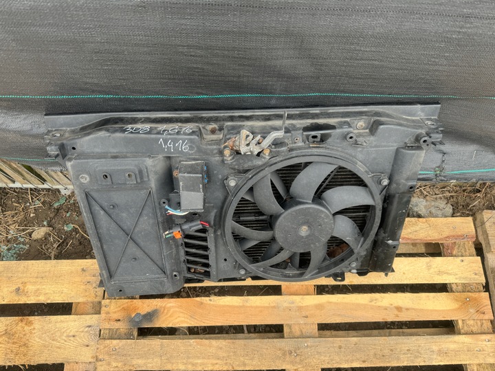 фото №1, Pas переднее, радиатор, вентилятор 308 1,6 vti 2006-