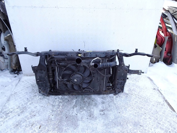 фото №6, Передняя панель радиатор kpl. nissan qashqai j10 рестайлинг 10-13 r. 1.5 dci