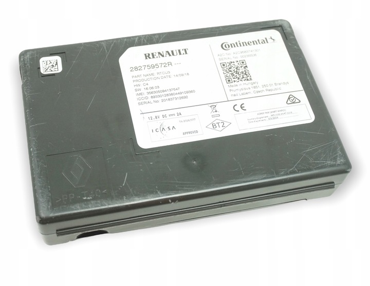 фото №1, Модуль навигации renault captur i 282759572r