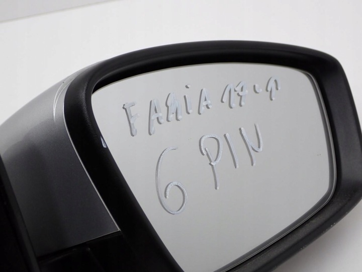 фото №10, Зеркало правое европа оригинал 6-pin 6v1857408f skoda fabia iii 6v 17r