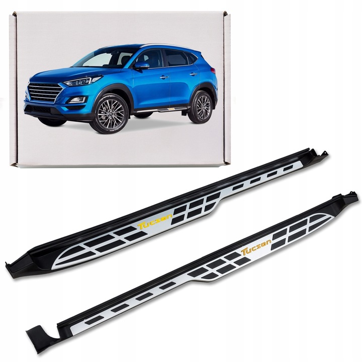 фото №1, Hyundai tucson iii tl 2015-2020 градусы боковые пороги автомобильные