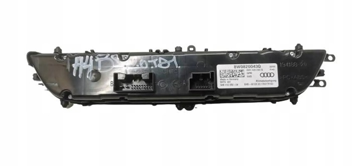 фото №5, Audi a4 s4 b9 панель кондиционера 8w0820043q