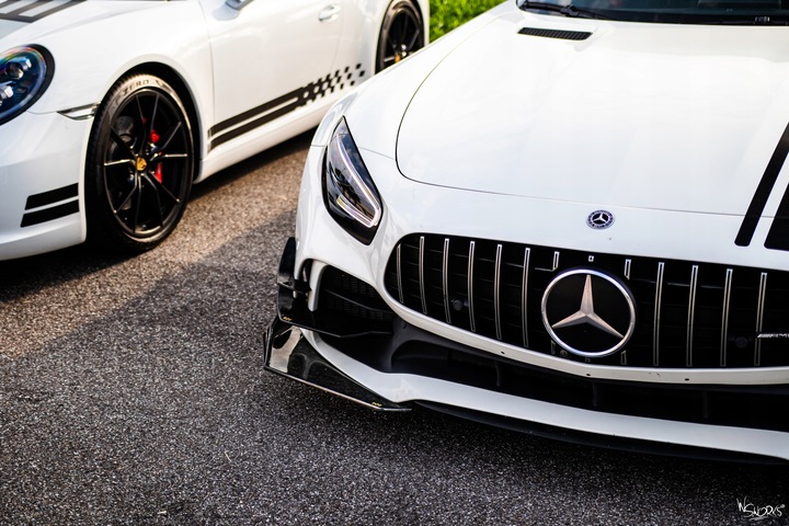 фото №9, Mercedes amg gtr карбон накладка спліттер canardsy