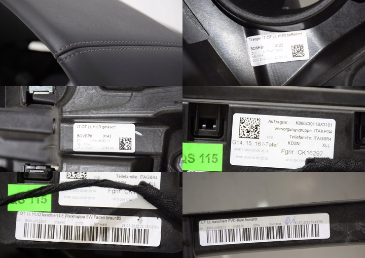 фото №15, Bmw 8 g14 g15 g16 панель роздавальна консоль шкіра hud оригінал fionarot