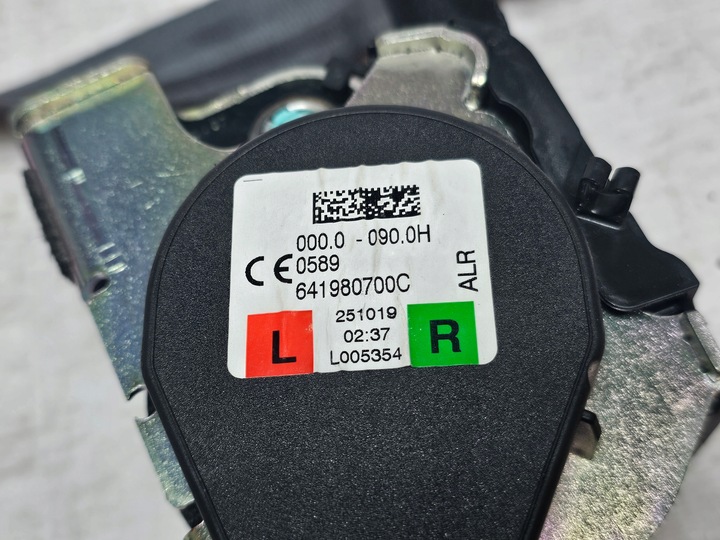 фото №10, Volvo xc40 17- pas безпеки лівий зад 32239872 usa