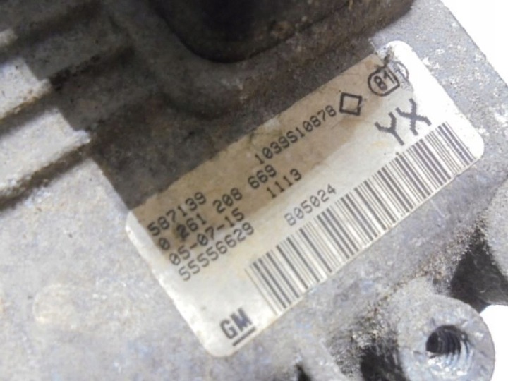 фото №6, Astra ii g компьютер 55556629 1,6 16v 0261208669