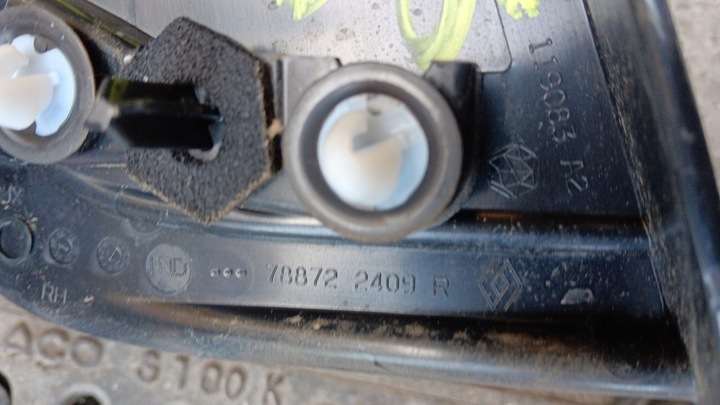 фото №7, Заглушка крыльев правая левая dacia sandero iii 788722409r 788739973r