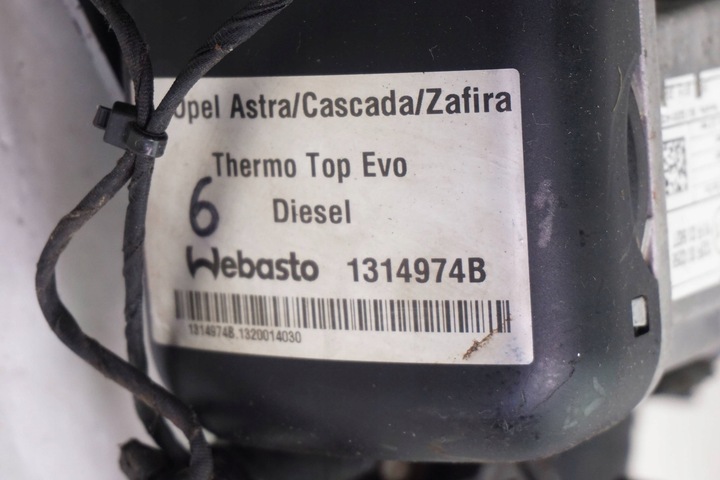 фото №10, Отопление стояночный вебасто opel zafira astra cascada 1314974b