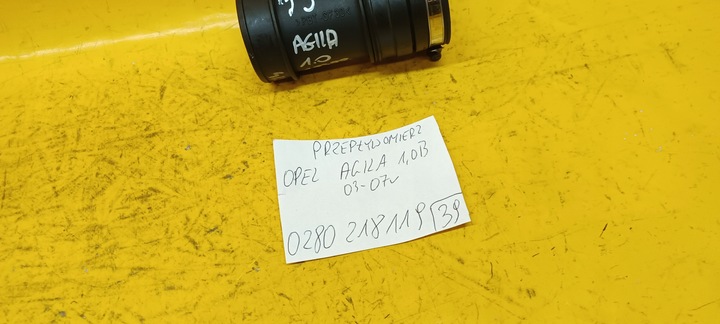 фото №3, Расходомер agila 1,0b 0280218119 03-07r