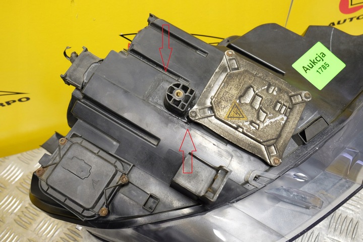 фото №13, Bmw x5 e70 2006- фара лампа динамический bi-xenon левая usa