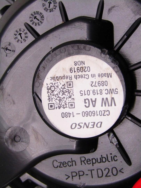 фото №5, Воздуходувка вентилятор нагревателя 1.5 tsi seat ateca 5q0907521f